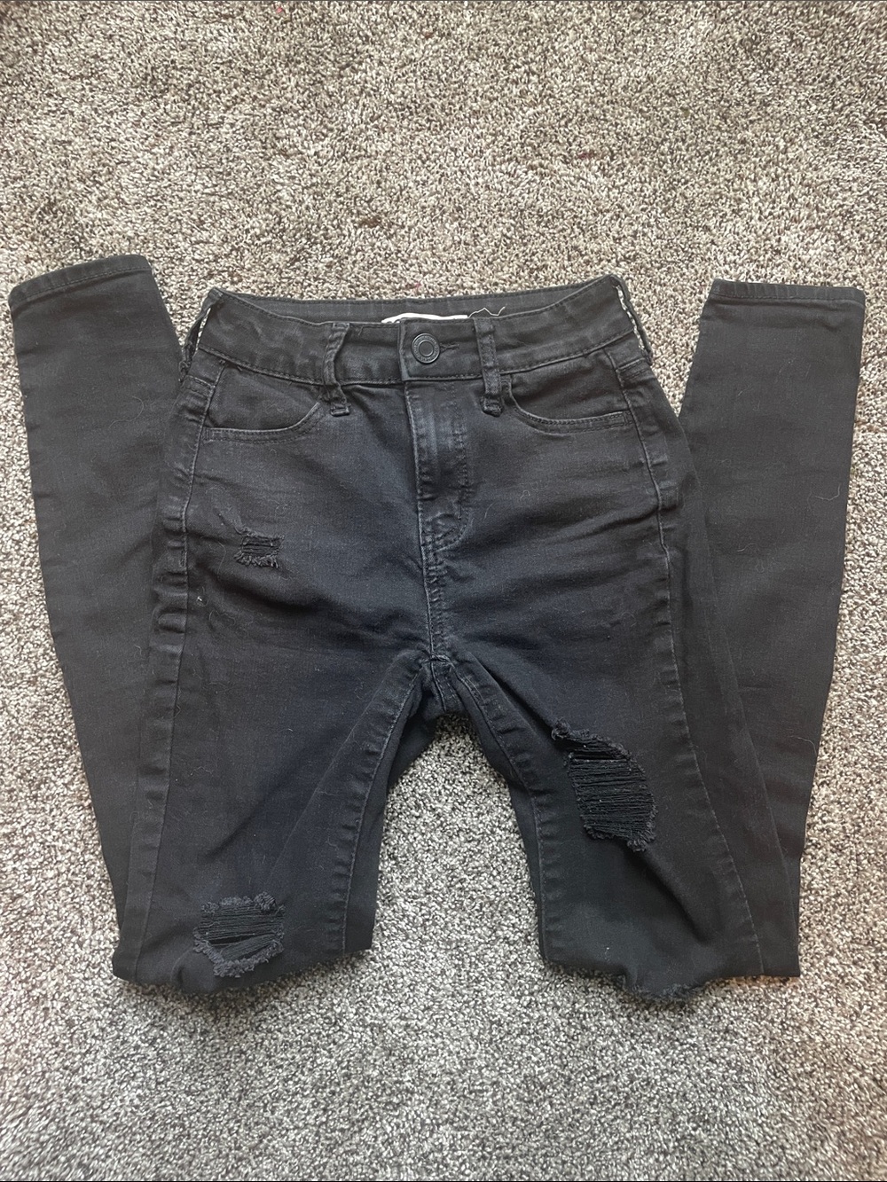 SO Black Ripped Skinny Jeans Women’s Size 24